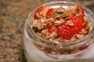 yogurt and granola