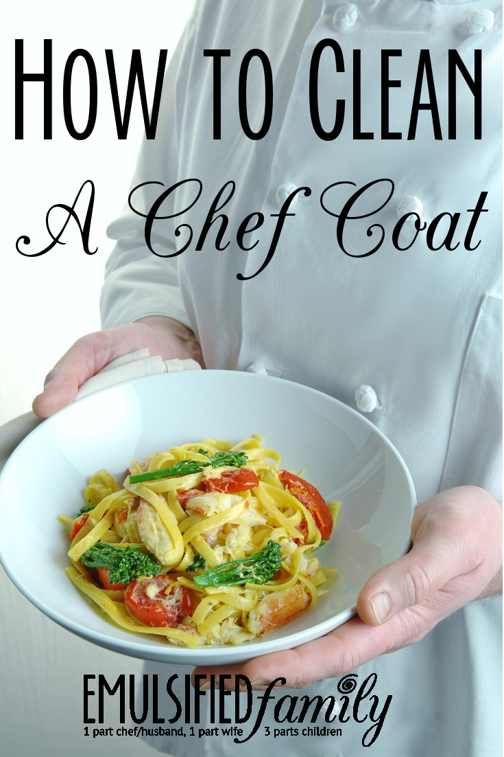 How to Clean a Chef Coat Emulsified Family