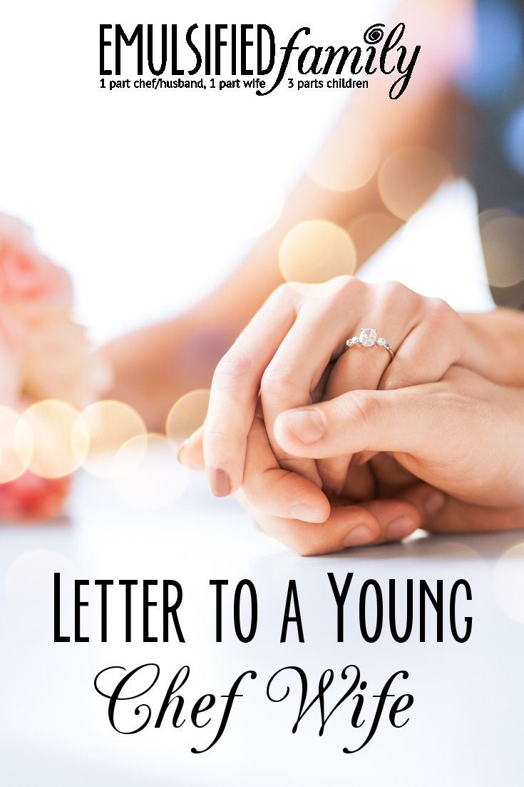 letter to a young chef wife