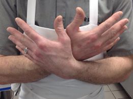 chef hands